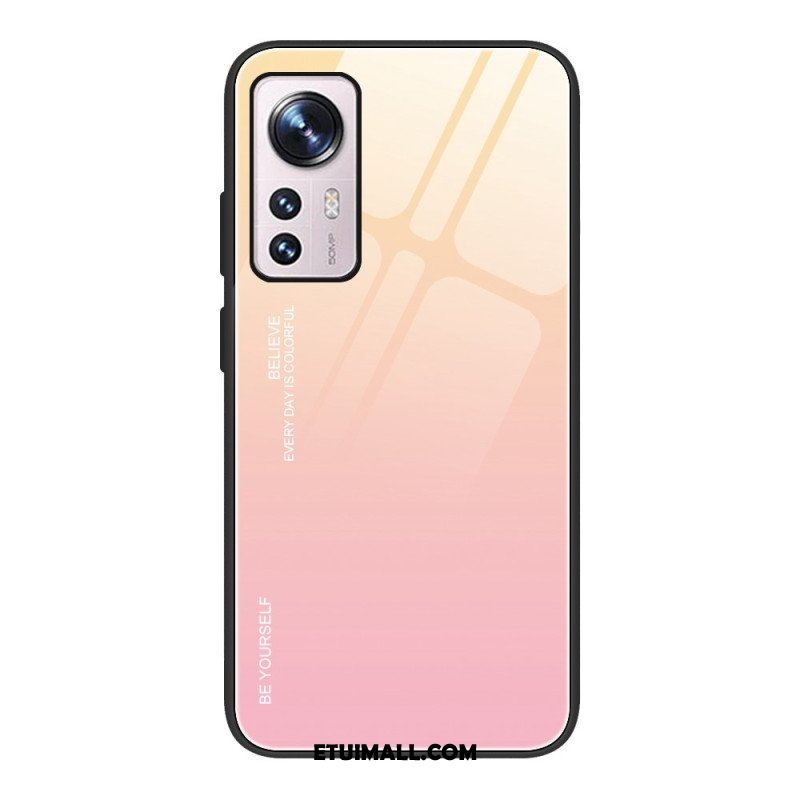 Etui do Xiaomi 12 / 12X Szkło Hartowane Bądź Sobą