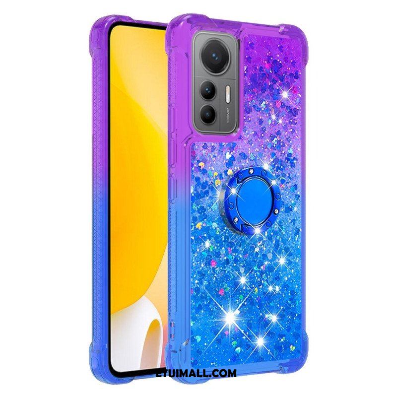 Etui do Xiaomi 12 Lite Brokatowy Pierścień-wspornik