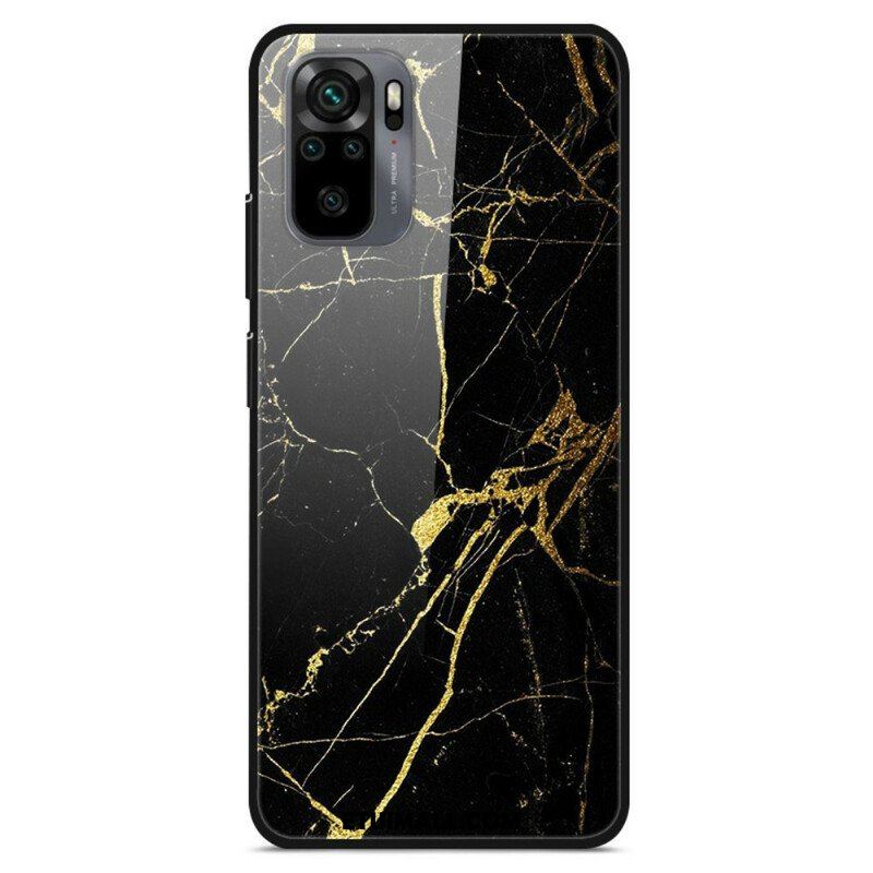 Etui do Xiaomi Redmi Note 10 / 10S Szkło Hartowane Supreme Marble