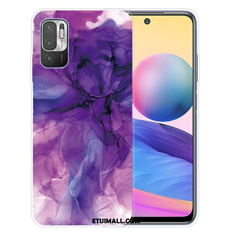 Etui do Xiaomi Redmi Note 10 5G Kolorowy Marmur