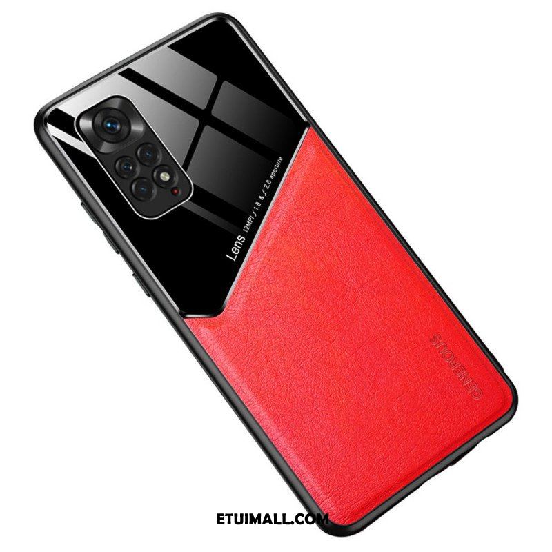 Etui do Xiaomi Redmi Note 11 / 11S Magnetyczny Efekt Skóry