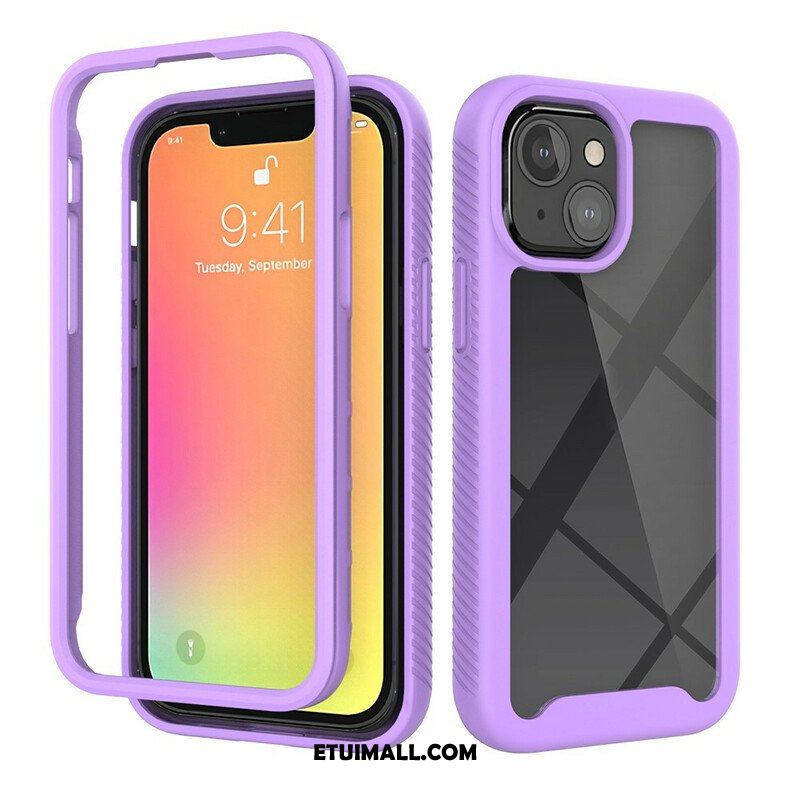 Etui do iPhone 13 Mini Hybrydowe Silikonowe Krawędzie