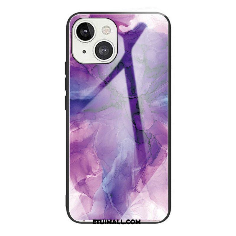 Etui do iPhone 13 Mini Marmurowe Szkło Hartowane