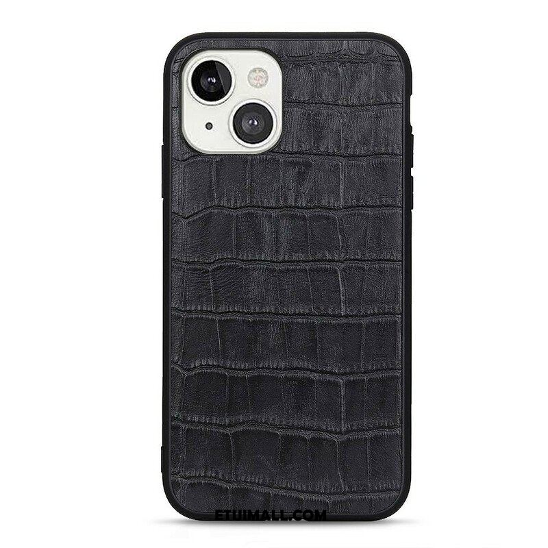 Etui do iPhone 13 Mini Oryginalna Skóra Krokodyla