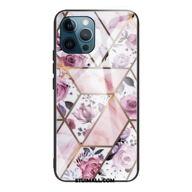 Etui do iPhone 13 Pro Geometria Marmurowe Szkło Hartowane