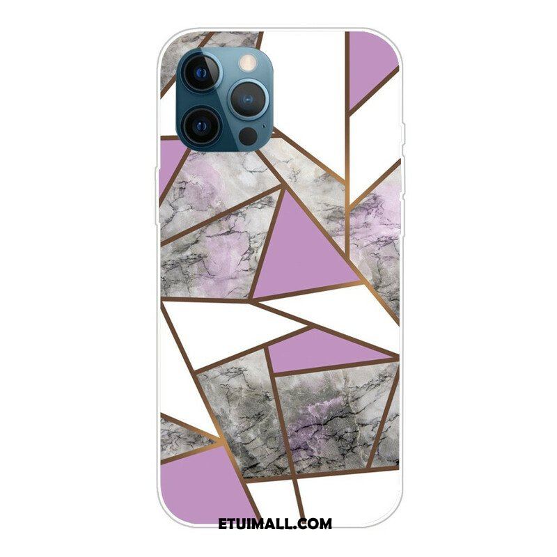 Etui do iPhone 13 Pro Geometria Marmuru