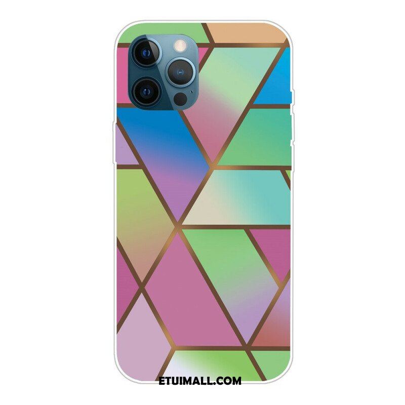 Etui do iPhone 13 Pro Geometria Marmuru