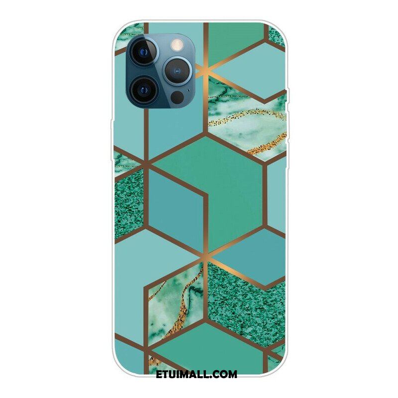 Etui do iPhone 13 Pro Geometria Marmuru