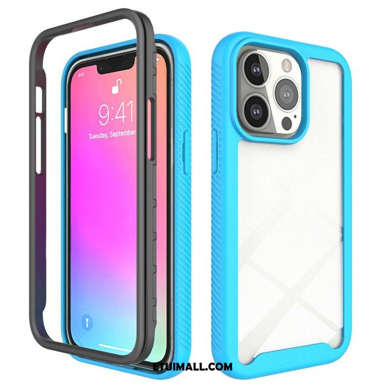 Etui do iPhone 13 Pro Hybrydowe Silikonowe Krawędzie