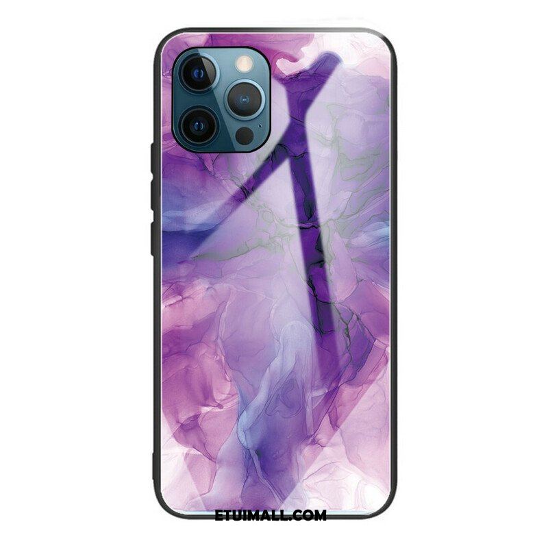 Etui do iPhone 13 Pro Marmurowe Szkło Hartowane