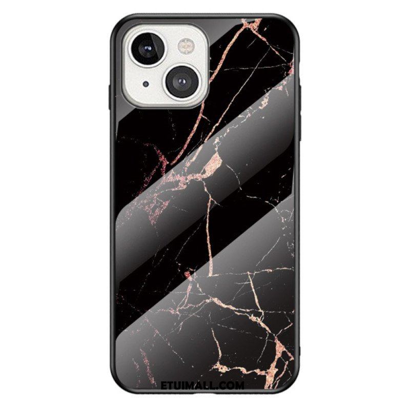 Etui do iPhone 14 Marmurowe Szkło Hartowane