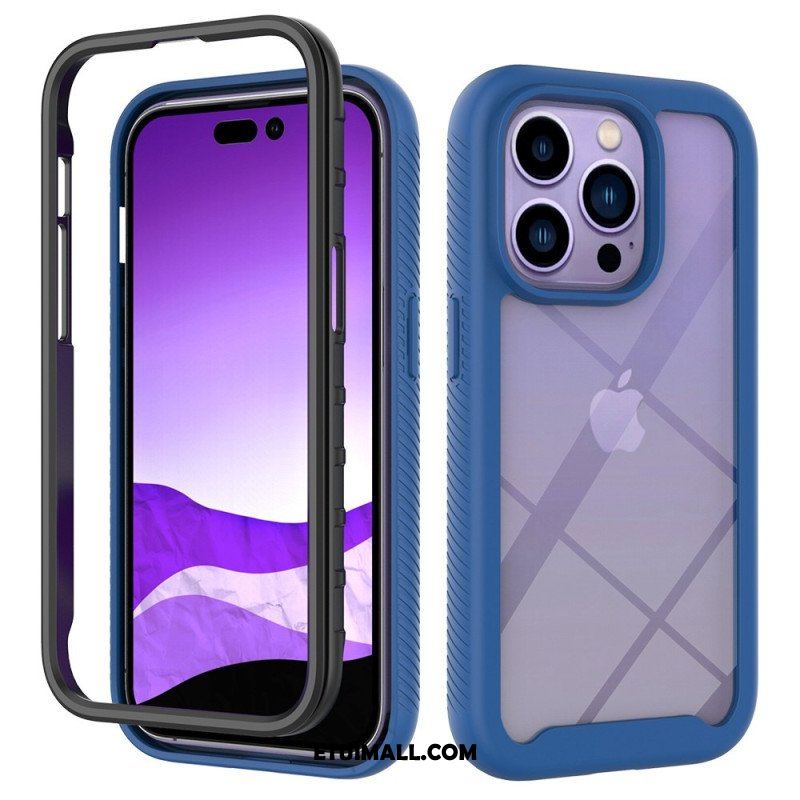 Etui do iPhone 14 Pro Hybrydowy Zderzak Ramy