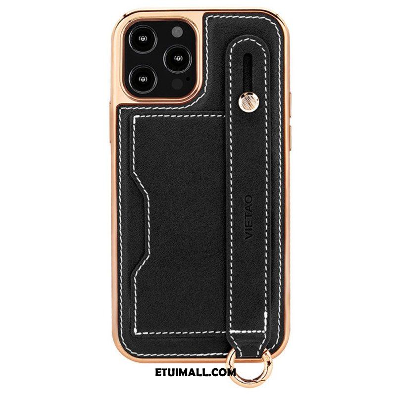 Etui do iPhone 14 Pro Max Etui Na Karty Z Paskiem Podtrzymującym Vietao