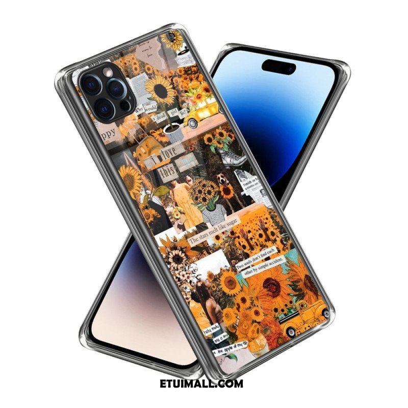 Etui do iPhone 14 Pro Max Intensywne Słoneczniki