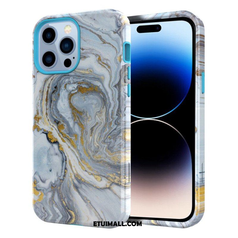 Etui do iPhone 14 Pro Max Luksusowy Marmur