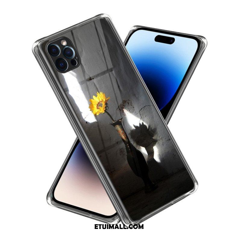 Etui do iPhone 14 Pro Max Słoneczniki