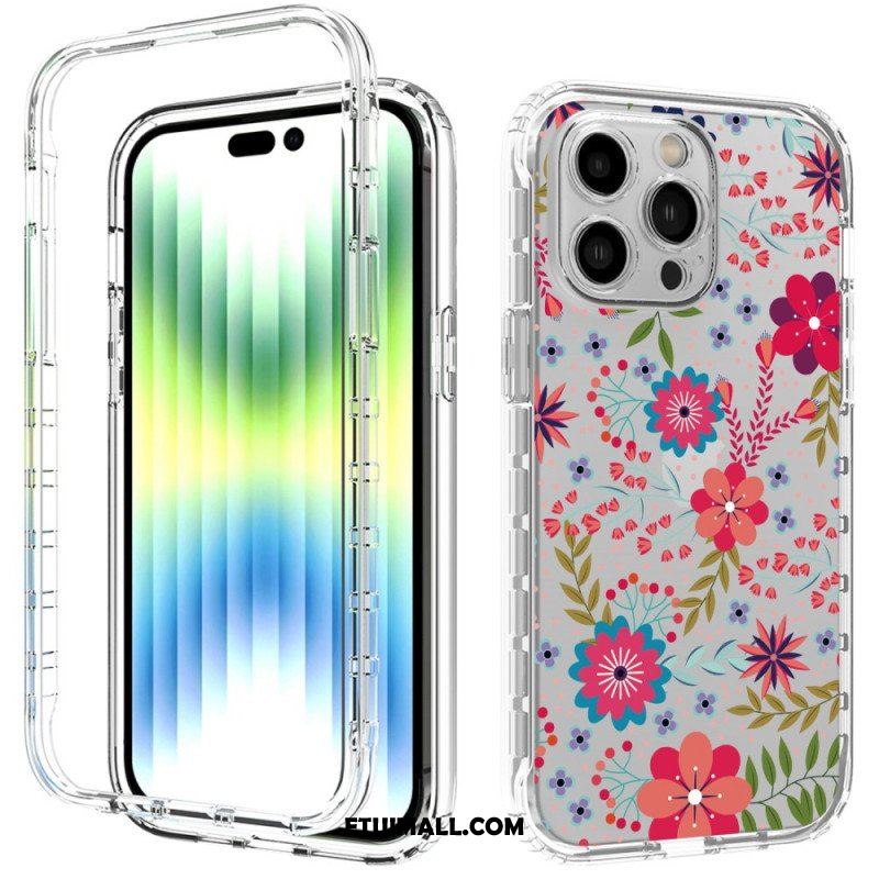 Etui do iPhone 14 Pro Max Ulepszony Kwiatowy