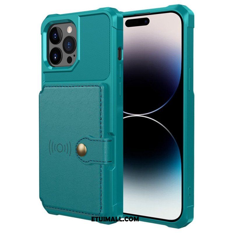 Etui do iPhone 14 Pro Max Zintegrowany Uchwyt Na Kartę