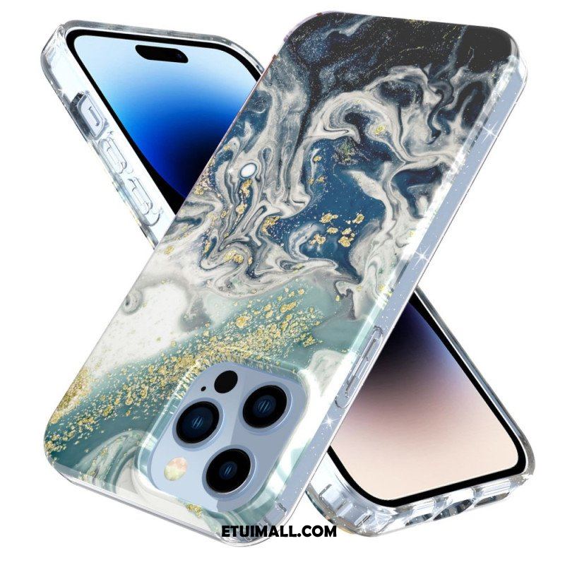 Etui do iPhone 14 Pro Pojedynczy Marmur