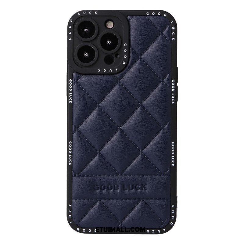 Etui do iPhone 14 Pro Powodzenia Pikowane