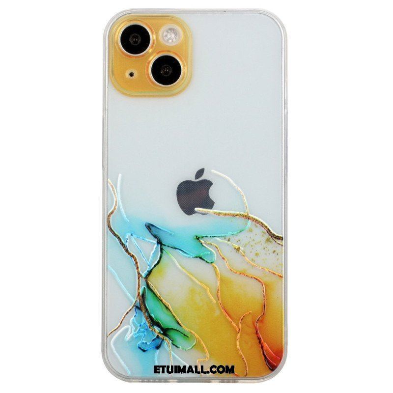 Etui do iPhone 15 Plus Styl Marmurowy