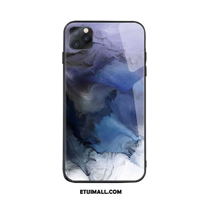 Etui iPhone 11 Pro Czerwony Netto Szkło Hartowane Wiatr Ciemno Niebieski Jasny Futerał Tanie