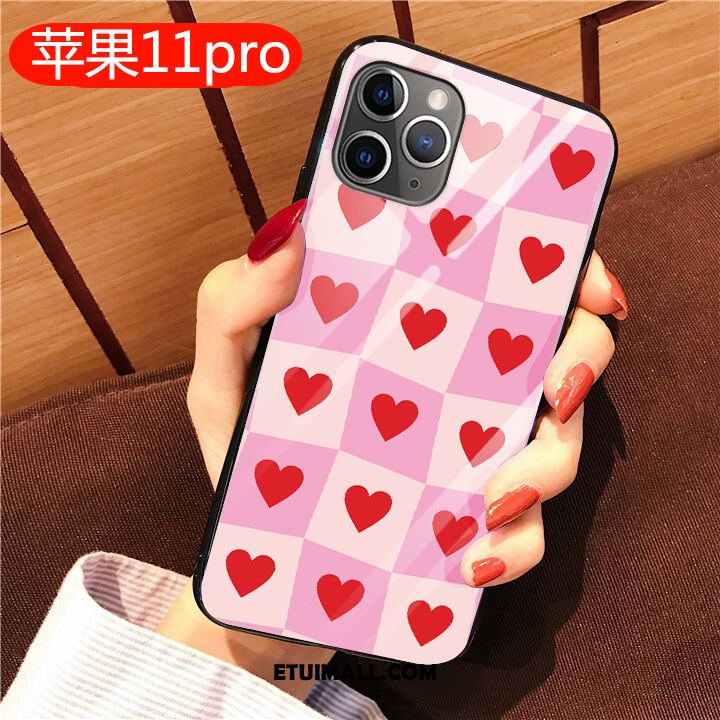 Etui iPhone 11 Pro Lustro Szkło Kreatywne Czerwony Netto All Inclusive Obudowa Tanie