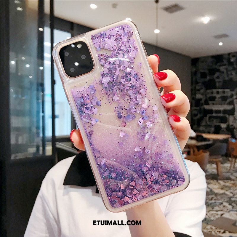 Etui iPhone 11 Pro Max All Inclusive Przezroczysty Zielony Proszek Anti-fall Futerał Kup