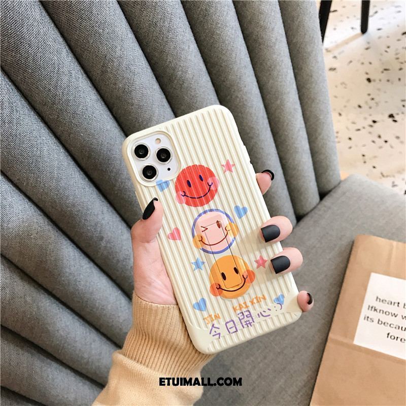 Etui iPhone 11 Pro Max Biały Osobowość Wspornik Smile Piękny Obudowa Oferta