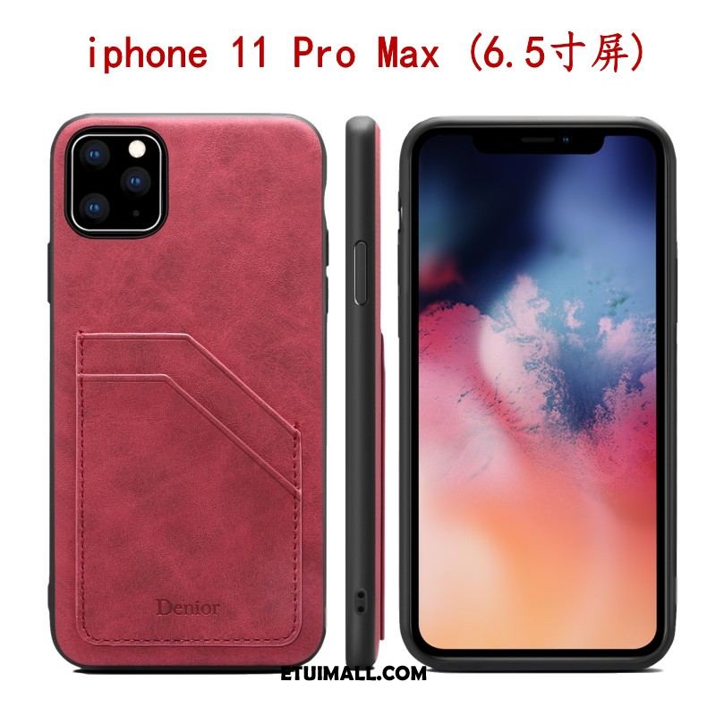 Etui iPhone 11 Pro Max Miękki Cienkie Cienka Karta Anti-fall Pokrowce Kupię