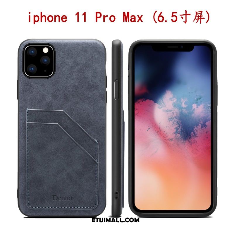 Etui iPhone 11 Pro Max Miękki Cienkie Cienka Karta Anti-fall Pokrowce Kupię