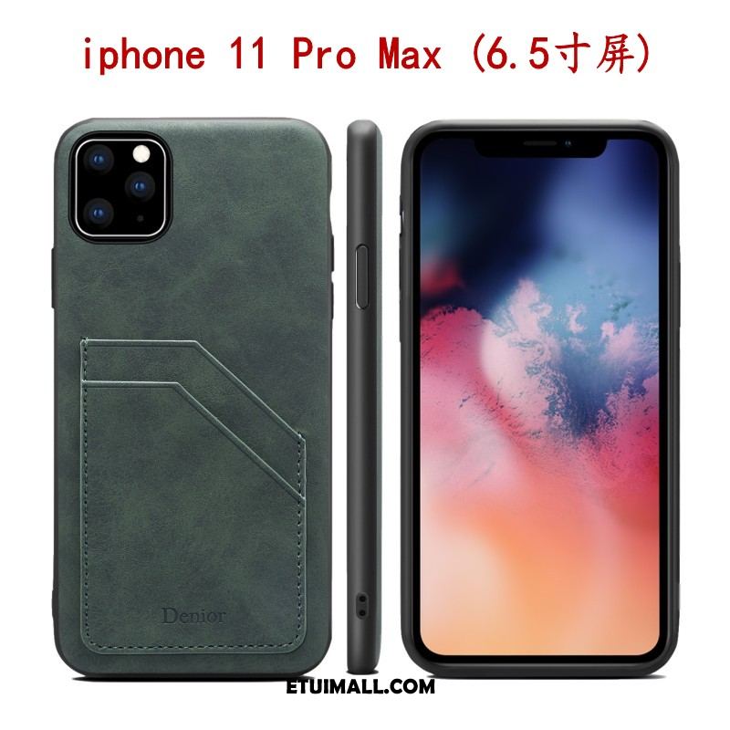 Etui iPhone 11 Pro Max Miękki Cienkie Cienka Karta Anti-fall Pokrowce Kupię