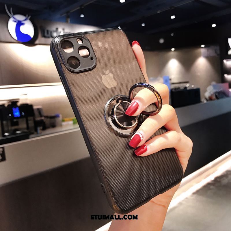 Etui iPhone 11 Pro Max Nubuku Przezroczysty Anti-fall Na Pokładzie Ring Pokrowce Sklep