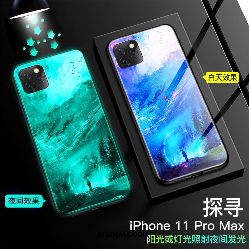 Etui iPhone 11 Pro Max Ochraniacz Szkło Cienkie Anti-fall All Inclusive Obudowa Sklep