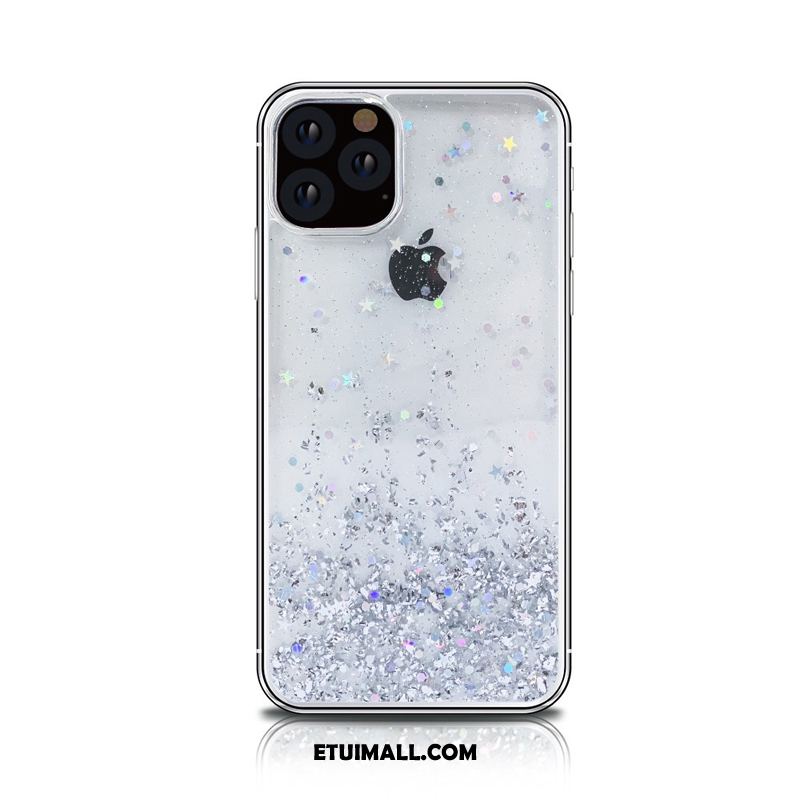 Etui iPhone 11 Pro Max Przezroczysty Niebieski Anti-fall Ochraniacz Wiszące Ozdoby Pokrowce Na Sprzedaż