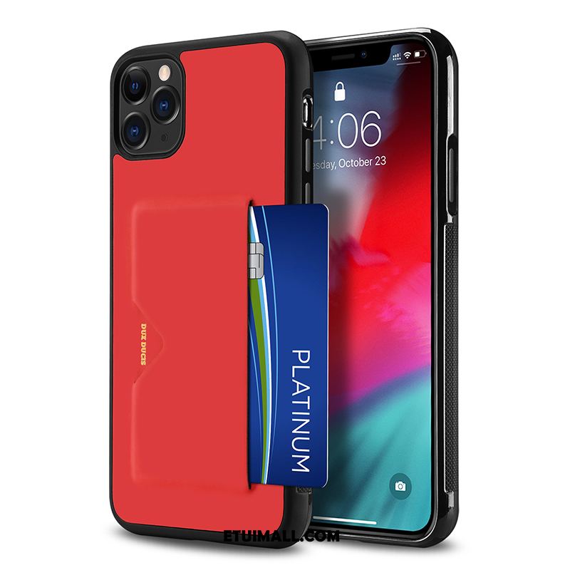 Etui iPhone 11 Pro Max Skóra Nowy Silikonowe Anti-fall All Inclusive Obudowa Online