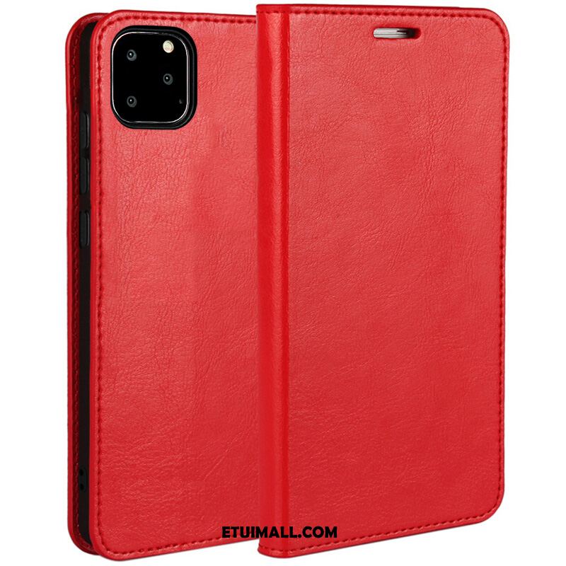 Etui iPhone 11 Pro Max Skórzany Futerał All Inclusive Nowy Klapa Prawdziwa Skóra Pokrowce Oferta