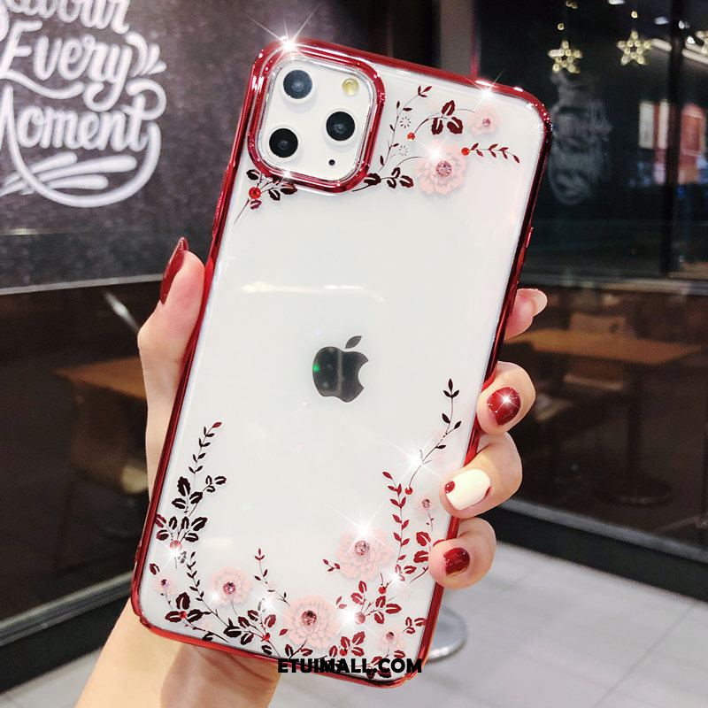 Etui iPhone 11 Pro Max Wiszące Ozdoby Anti-fall Wspornik Luksusowy Telefon Komórkowy Pokrowce Dyskont