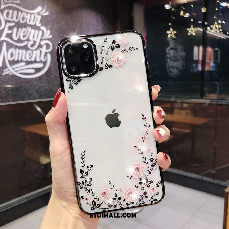 Etui iPhone 11 Pro Max Wiszące Ozdoby Anti-fall Wspornik Luksusowy Telefon Komórkowy Pokrowce Dyskont