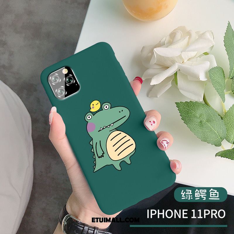 Etui iPhone 11 Pro Silikonowe Kreatywne Krokodyl Osobowość Miękki Pokrowce Oferta