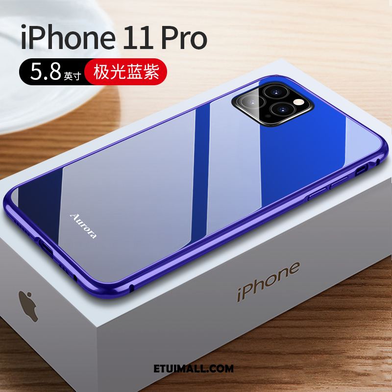 Etui iPhone 11 Pro Wysoki Koniec Ochraniacz Telefon Komórkowy Szkło Czerwony Netto Futerał Kup