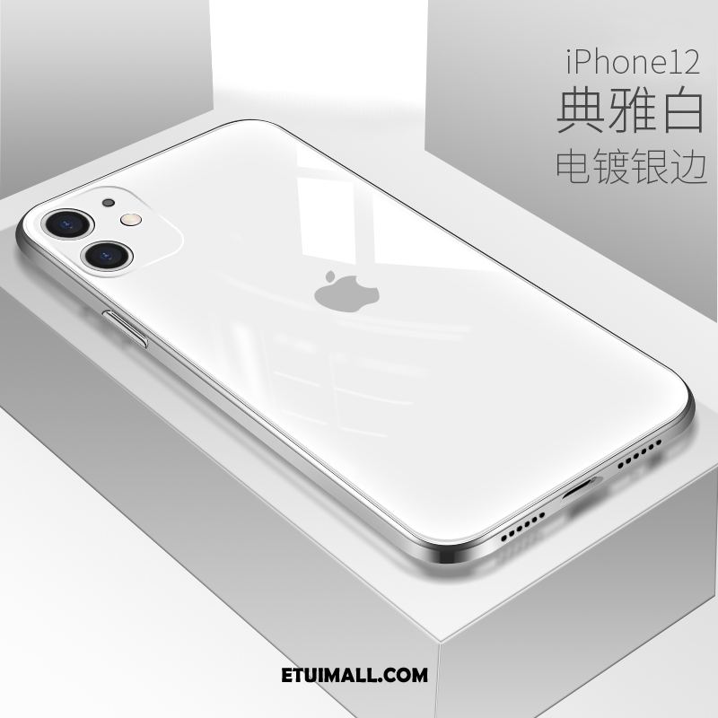 Etui iPhone 12 Ochraniacz Szkło All Inclusive Niebieski Trudno Futerał Online