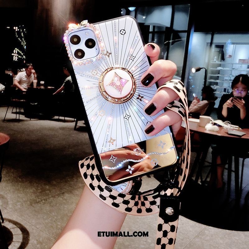 Etui iPhone 12 Pro Max Kreatywne Anti-fall Moda Rhinestone Telefon Komórkowy Futerał Sprzedam