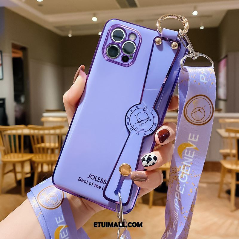 Etui iPhone 12 Pro Max Purpurowy Modna Marka All Inclusive Silikonowe Telefon Komórkowy Pokrowce Sprzedam