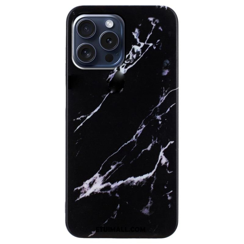 Etui iPhone 16 Pro Wzór Marmurkowy Etui Ochronne