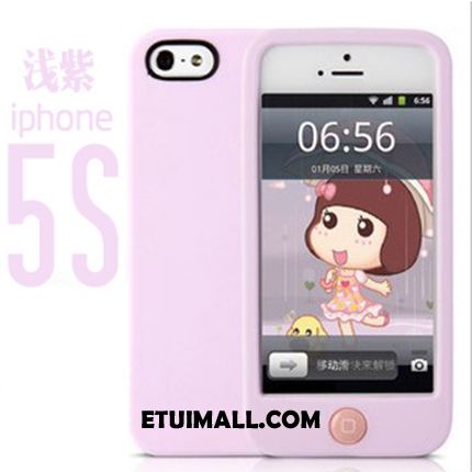 Etui iPhone 5 / 5s Anti-fall Jasny Telefon Komórkowy Silikonowe Miękki Obudowa Kup