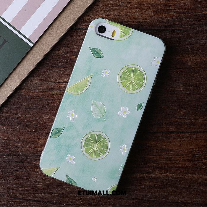 Etui iPhone 5 / 5s Anti-fall Piękny All Inclusive Tendencja Biały Pokrowce Tanie