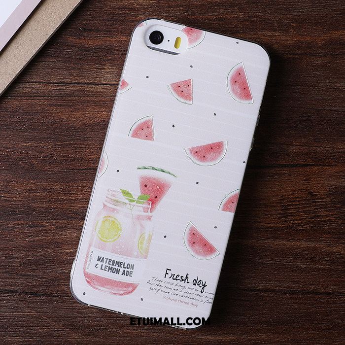 Etui iPhone 5 / 5s Anti-fall Piękny All Inclusive Tendencja Biały Pokrowce Tanie