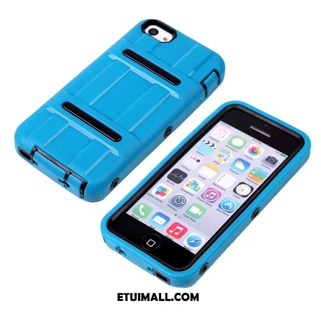 Etui iPhone 5c Nowy Anti-fall Czerwony Niebieski Nubuku Pokrowce Online