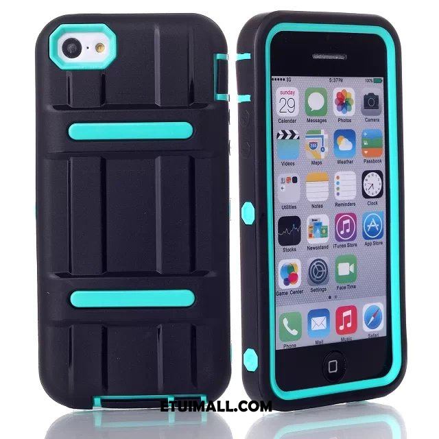 Etui iPhone 5c Nowy Anti-fall Czerwony Niebieski Nubuku Pokrowce Online